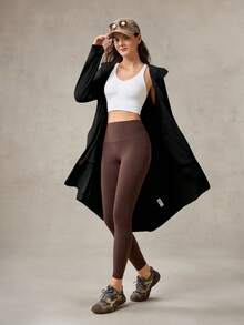 OutZeal 女士防紫外线UPF50+速干抽绳腰长款防晒外套日常休闲