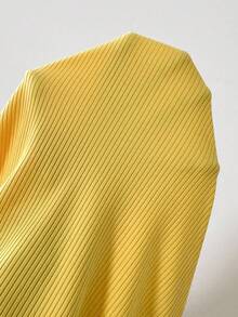 Celisse 刺绣立领修身夹克 - 黃色 - 查看 7