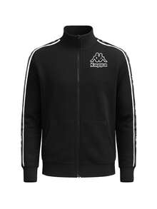 Kappa Men's Sweatshirt Black - Black - View 1