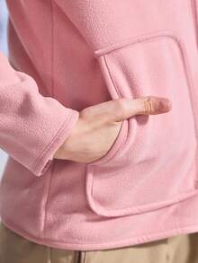 In My Nature Áo khoác lông cừu ngoài trời cho nữ, Áo khoác ngoài trời màu hồng phấn cho nữ, Áo khoác mùa đông Áo khoác giữ nhiệt dày ấm, Áo khoác mùa đông Áo khoác thường ngày & ngoài trời cho nữ Áo khoác đi bộ đường dài ngoài trời Áo khoác thường ngày cho nữ, Áo khoác giữ nhiệt, Áo khoác mùa thu đông, Áo khoác dày GIỮ ẤM, Áo khoác mùa đông Áo khoác thể thao nữ Áo khoác trắng - Hồng - Xem 2