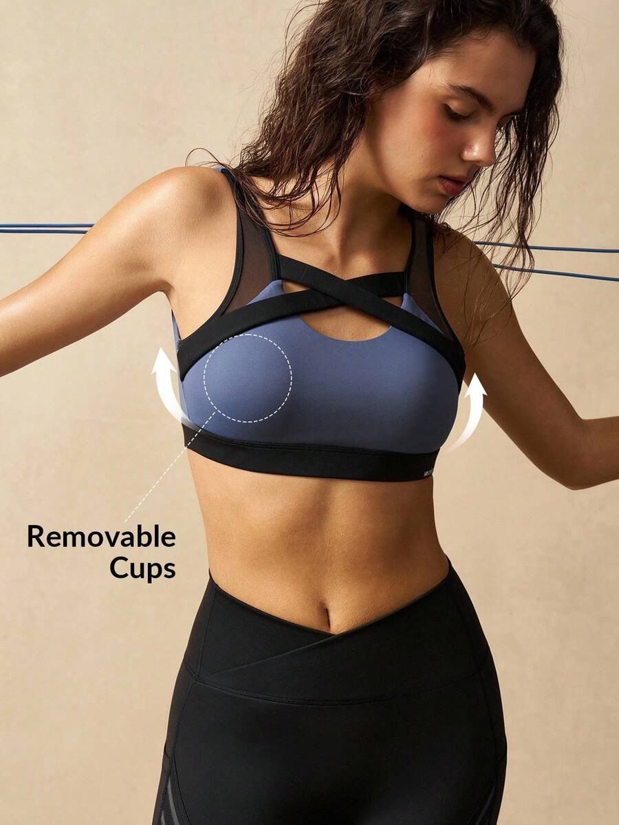 VARSIVA Biustonosze sportowe damskie, modne, odpowiednie na lato - Wielokolorowe - Zobacz 1