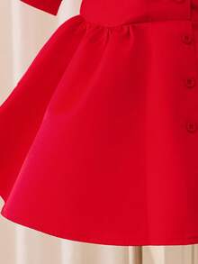 Glamorique Kids 女婴派对装 - 紅色 - 查看 7