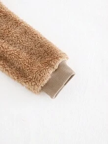 Cozy Pixies 男婴连帽加厚连体衣，3D耳朵设计