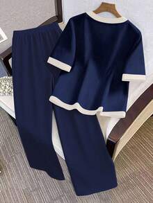 Franclia Women Two Pieces Outfits For Daily Wear