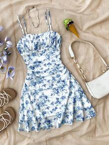 Blue and White