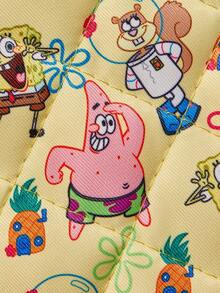 SpongeBob SquarePants | SHEIN Cute Cartoon Graphic Kitchen Insulation Set, Oven Mitts/Pot Holders, Essential For Baking, Effectively Insulate Heat, Non-Slip Kitchen Accessories, Festive Holiday Cooking Gifts Friendly For Home And Kitchen Organization