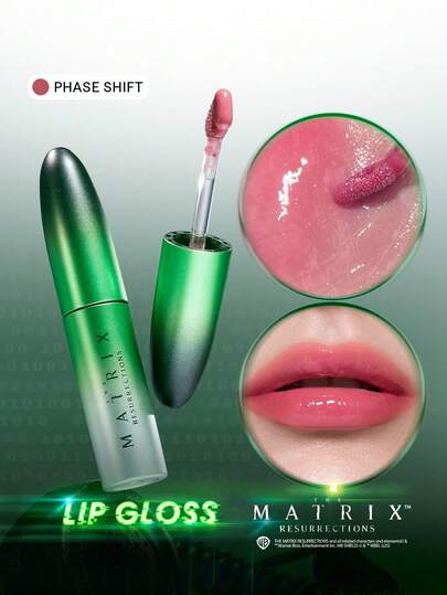 The Matrix Resurrections | SHEGLAM Slowmo Lip Gloss-Phase Shift Lip Combo Brand Beauty Makeup Face Paint Cosmetic For Women Girls Perfect For Winter Spring Ideal For Y2K Fancy Fashion Suitable For Birthday Gift Party Ready Best Color
