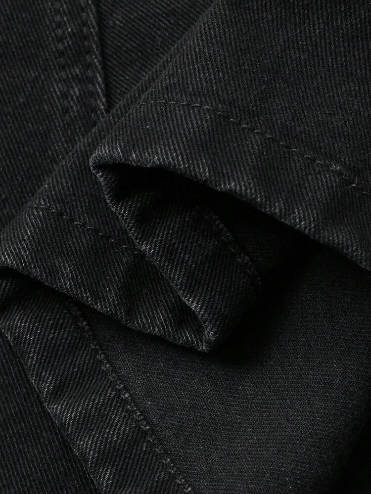 Women's A-Line Denim Skirt, Loose Casual Elegant