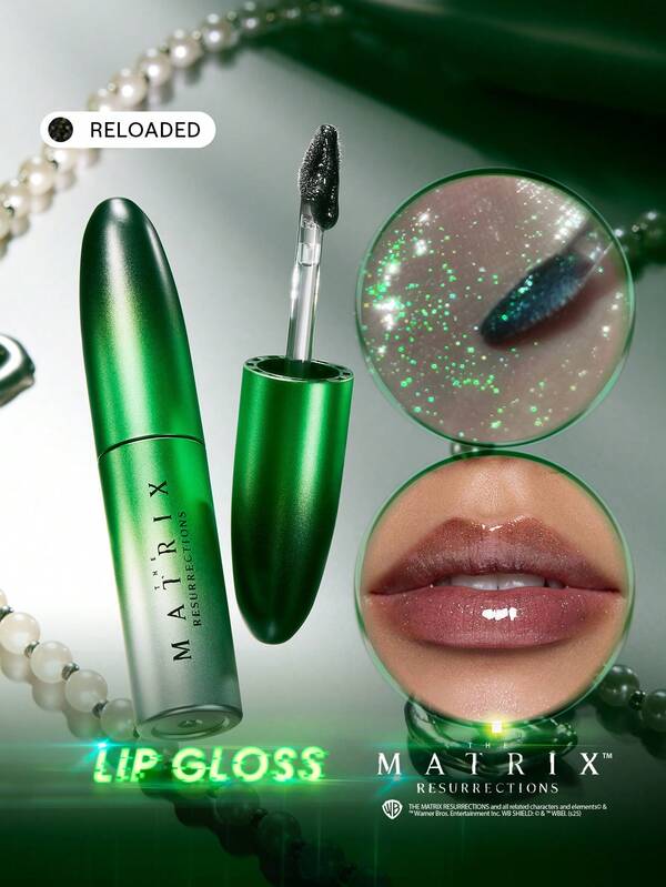 The Matrix Resurrections | SHEGLAM Slowmo Brillo de Labios-Reloaded Marca Belleza Maquillaje Cosmético para Mujeres Niñas Perfecto para Otoño Invierno Ideal para Y2K Elegante Moda Adecuado para Cumpleaños Navidad Presente Fiesta Listo Mejor Color