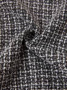 Ellevyn Completo di gilet e pantaloni a quadri monopetto da donna, adatto per insegnanti, pendolarismo e uso quotidiano - nero - Visualizzare 5