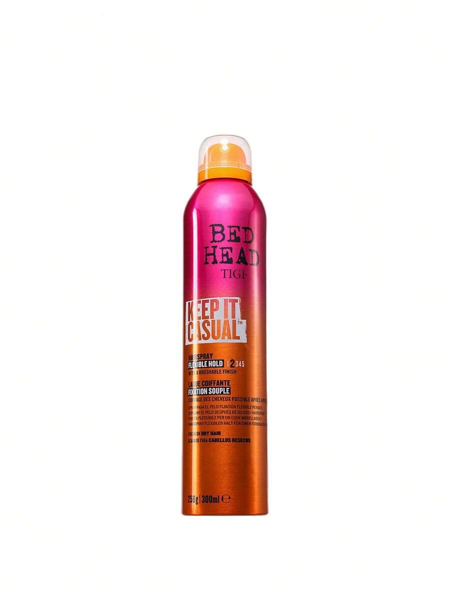 TIGI Keep It Casual Flexible Hold Hairspray 400 Ml - Mustard Yellow - View 1