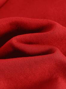 Cozy Pixies 2件套男婴卡通狐狸耳朵连帽外套和慢跑裤套装 - 紅色 - 查看 4