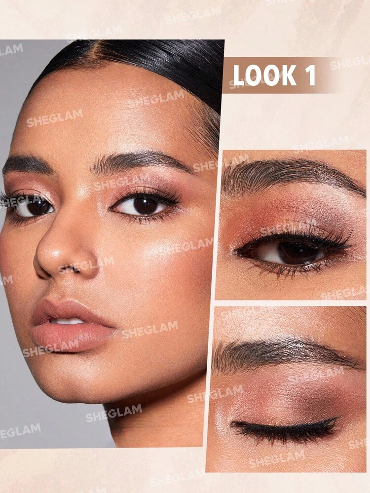SHEGLAM Paleta De Sombras De Ojos Centuries Palette De 15 Colores Mate Con Brillo, Tonos Neutros Y FríOs, Sombras De Ojos Profesionales Suaves Y Duraderas, Maquillaje De Ojos, CosméTicos, Fiesta De Navidad Y Brillos Marca Belleza Maquillaje Maquullaje CosméTica Para Mujeres NiñAs Perfecto Para Invierno Primavera Verano Ideal Para Y2K Elegante Moda Adecuado Para CumpleañOs DíA De La Madre Regalo Fiesta Listo Mejor Color - Centuries - Añade 5