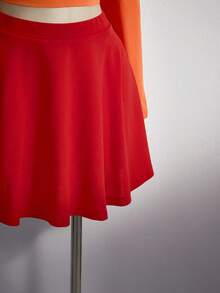 SHEIN ICON Trang phục Halloween cỡ lớn cho nữ, trang phục cosplay nhân vật Velma - Nhiều màu - Xem 9