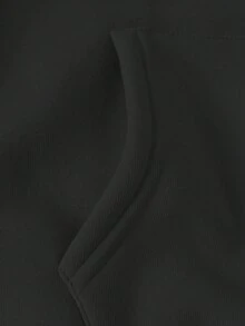 INAWLY 女士纯色简约休闲长袖卫衣 - 粉色 - 查看 8