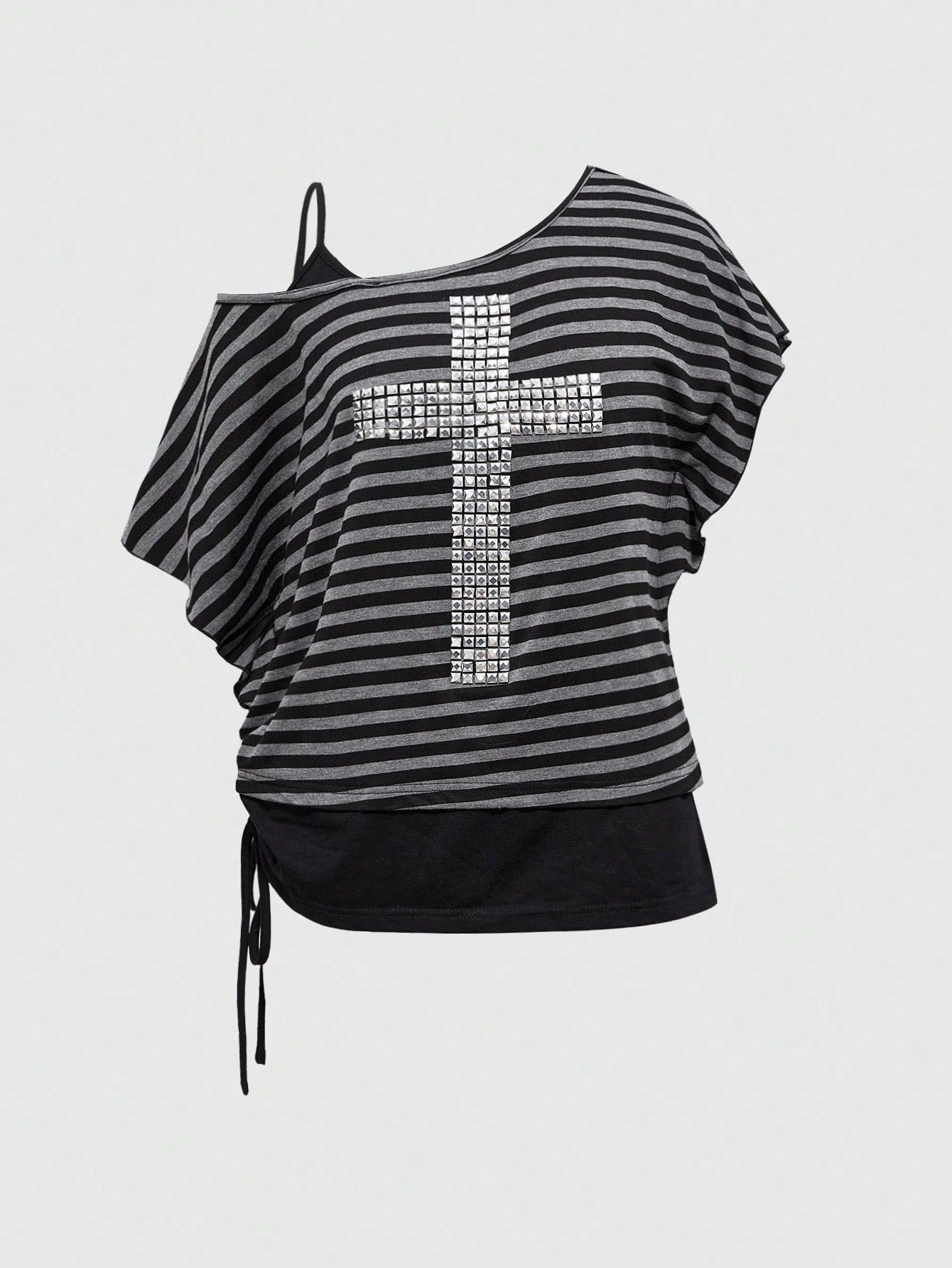 Oversized punk T-shirt