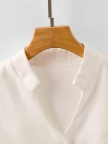 Calvaya 女款無袖背心和西裝褲2入套裝，休閒秋裝 - 白色 - 查看 3