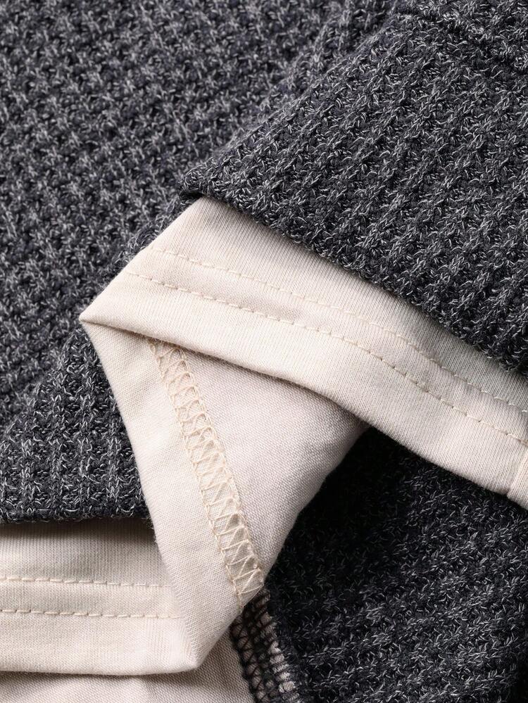 Toddler Boys' Casual Loose Fit Colorblock Pullover Sweatshirt, Autumn