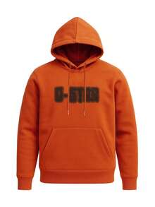 G-Star Dotted Men's Hooded Sweater Orange - Red - View 4