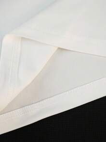 INAWLY Women's Regular Fit White Long Sleeve Bodycon Dress