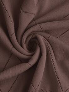 BizChic 驼色 Polo 领菱形针织毛衣，时尚优雅的商务休闲办公装，百搭浪漫风格，适合正式场合、派对、婚礼、音乐会、早午餐、机场、国庆节、新年、圣诞节、万圣节等各种场合。 - 咖啡棕 - 查看 12