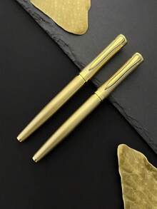 High - Quality Textured Writing Fountain Pen, Cap - Removing Writing & Calligraphy Practice Pen - White - View 5