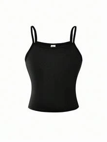 3 件套青少年女孩街头休闲学院风牛仔外观星星印花宽松裤 + 吊带背心 + 运动长袖网眼罩衫 - 黑色 - 查看 7