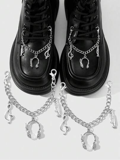 Grunge Punk Shoe Decorations