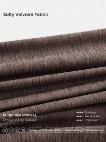 GLOWMODE 舒适廓形柔软弹力耐用拉链侧袋修身拉链夹克连帽衫瑜伽普拉提工作室日常休闲装 - 棕色 - 查看 3