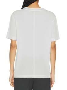 Tommy Hilfiger Logo Women's T-Shirts White - 本色 - 查看 3