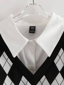 SHEIN MOOSTA Plus Size Ribbed V-Neck Tank Top, Long Sleeve Shirt, And Lounge Pants 3 Pieces Set Fall Cloth For Women