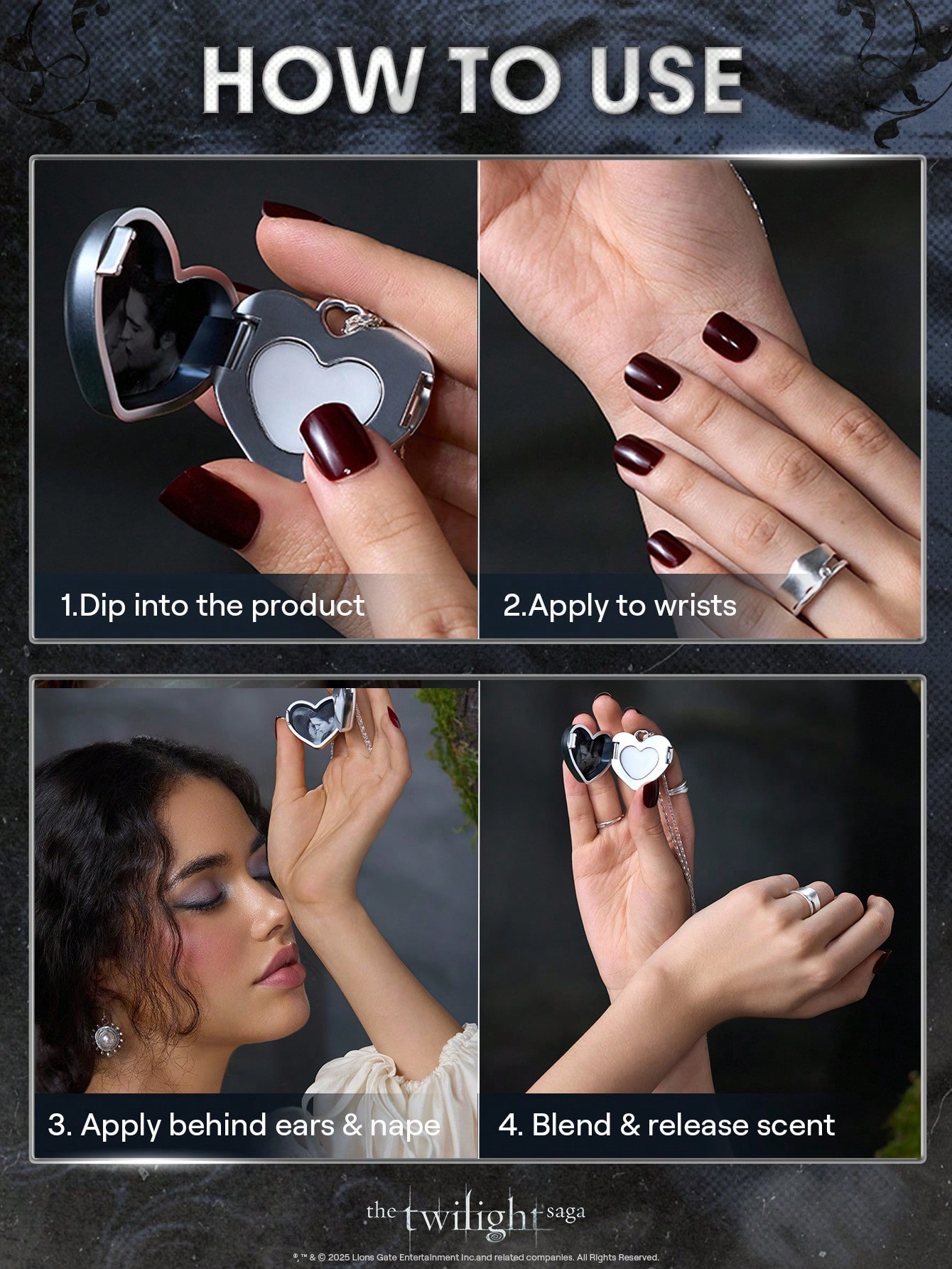 The Twilight Saga X SHEGLAM Soulmates Solid Perfume 5