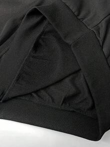 Manfinity EMRG Bộ đồ nam phong cách đường phố phiên bản giới hạn áo hoodie in họa tiết và quần cạp rút, thích hợp cho lễ hội âm nhạc ngoài trời, hộp đêm, quà tặng bạn trai/chồng, quà kỷ niệm, bộ đồ hai mảnh màu đen cho nam, bộ đồ hoodie và quần nỉ, trang phục hai mảnh cho nam, bộ đồ nỉ thiết kế, bộ đồ nỉ màu đen, phong cách những năm 2000, trang phục mùa thu, trang phục ấm áp - màu đen - Xem 6