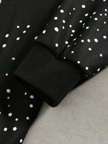 Manfinity EMRG Áo nỉ có mũ in chữ thường ngày cho nam, Thu/Đông - Nhiều màu - Xem 4