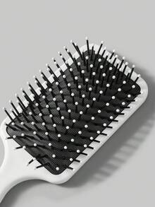 ROMWE Kawaii Cherry Bow & Leopard Pattern Airbag Massage Hair Brush, Smoothing Hair