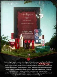 The Twilight Saga X SHEGLAM Immortality Tinte de Labios-Wolf Pack Marca Belleza Maquillaje Cosmético para Mujeres Niñas Perfecto para Otoño Invierno Ideal para Y2K Elegante Moda Adecuado para Cumpleaños Navidad Presente Fiesta Listo Mejor Color