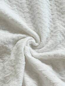 Soleia 女士休闲度假新款 V 领露背系带蝴蝶结镂空黑白撞色修身罗纹连体裤，适合派对、约会、下午茶、海滩 - 白色 - 查看 7