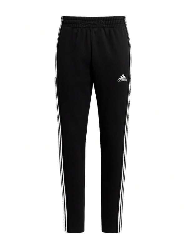Adidas Essentials Men's 3-Stripes Pants Black