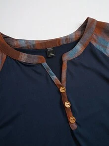 Rusticease 大码万圣节有袖上衣