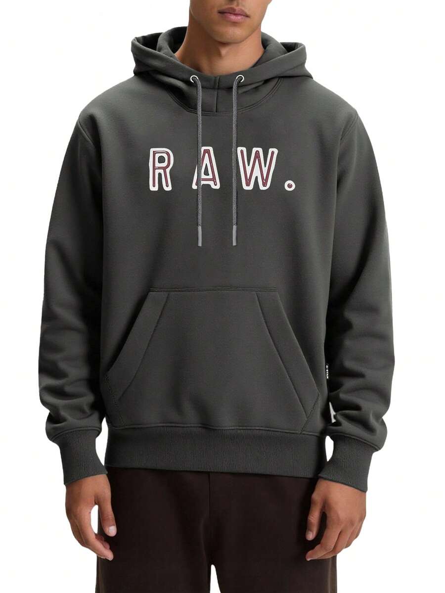 G-Star Vulcanic RAW Men's Hooded Sweater Grey - Grey - View 1