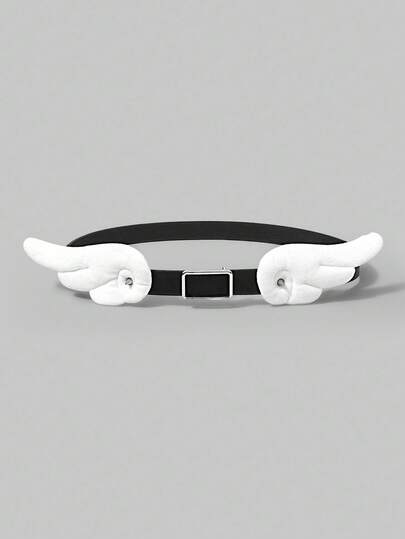 Anime Punk Subculture Angel Wings Belt Fashion Accessory Combo, Versatile For Commuting, Suitable For Parties, Gatherings, Photo Shoots