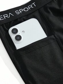 Musera Sport Sport High Rise Fitted Seamless Sculpt Booty Shorts Active Gym Workout Summer Padel Club Gym Fitness - Black - View 9