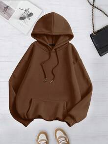 INAWLY 3 件套女士休闲百搭套装：长袖连帽运动衫，适合秋冬季 - 彩色 - 查看 7