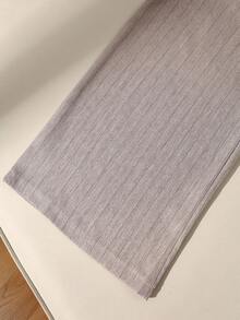 GlowEve 女士休闲通勤条纹阔腿裤 - 卡其色 - 查看 3