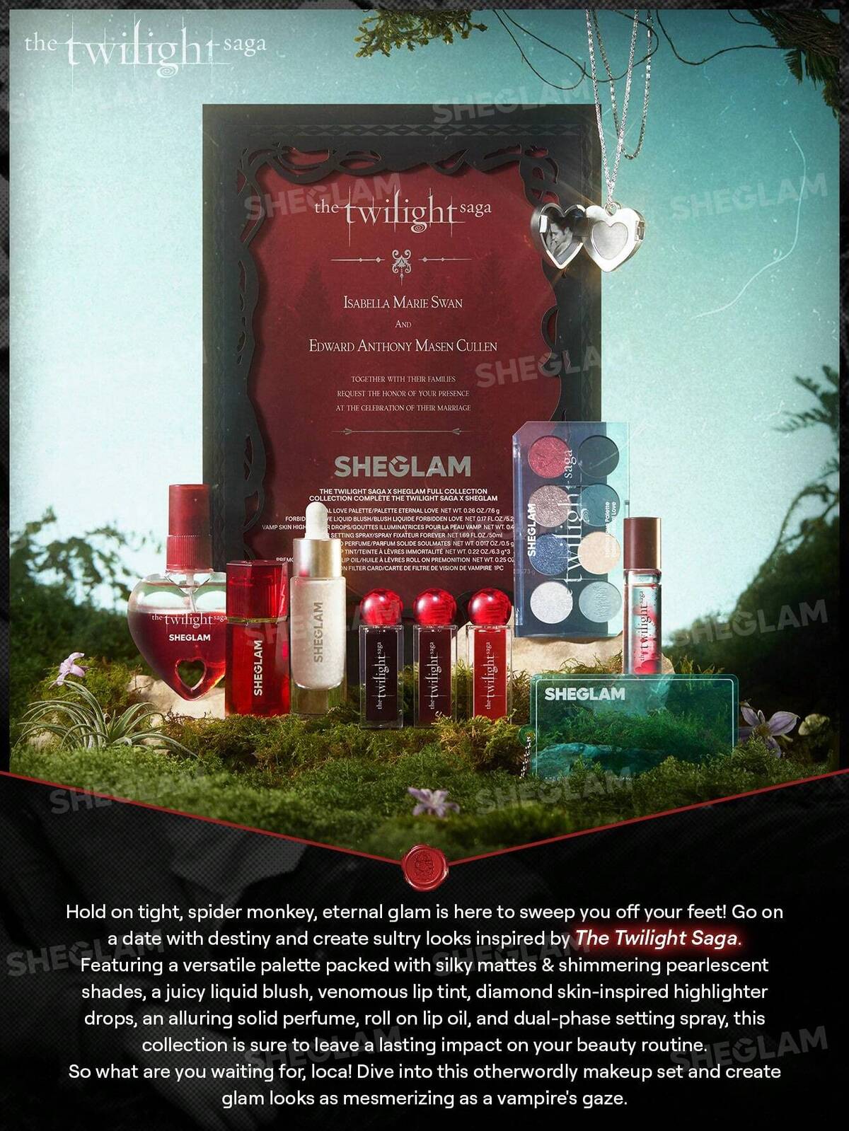 The Twilight Saga X SHEGLAM Eternal Love Palette