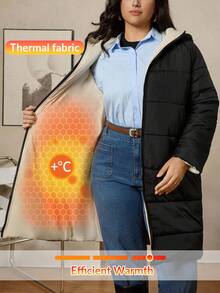 Zelara Abrigos casuales de invierno de estilo náutico para mujeres de talla grande, abrigos de estilo Navycore, disfraces de estilo antiguo de dinero para Halloween, abrigos de otoño e invierno Navycore - Multicolor - Ver 4