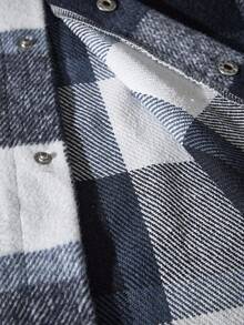 Manfinity NXTstreet 男士格子休闲长袖衬衫，适合春秋季，老款 - 彩色 - 查看 3