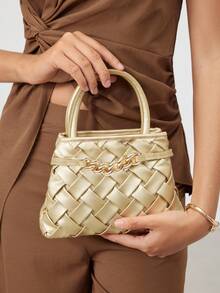 SHECARRY 女包 - 金色 - 查看 1