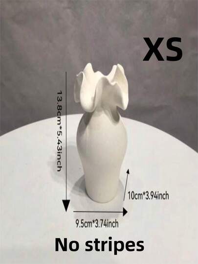 1PC Beautiful Ceramic Vase Height Of 20 Centimeters, Small In Size, Desktop Placement, Dried Flowers Fresh Flowers, Rough Frosted Surface able Novel, Moderne Young, Middle Aged Young People view 7