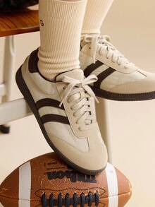 CUCCOO EASI 女士休闲舒适撞色运动鞋，适合日常穿着